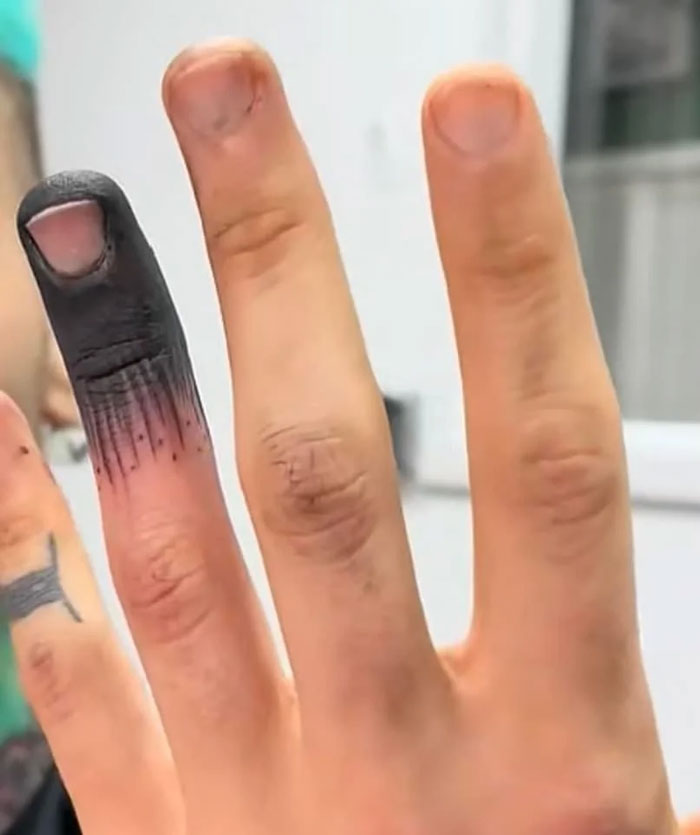 Is This The New Tattoo Trend? Asking for a Friend