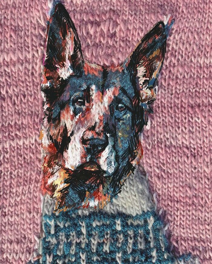 Wait, They Actually Turned Knitting Machines Into Portrait Art?!