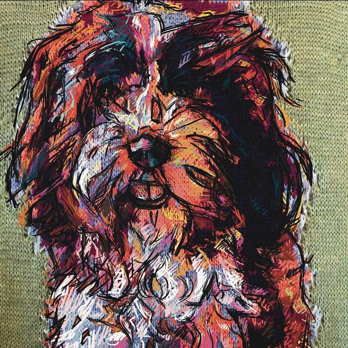 Wait, They Actually Turned Knitting Machines Into Portrait Art?!