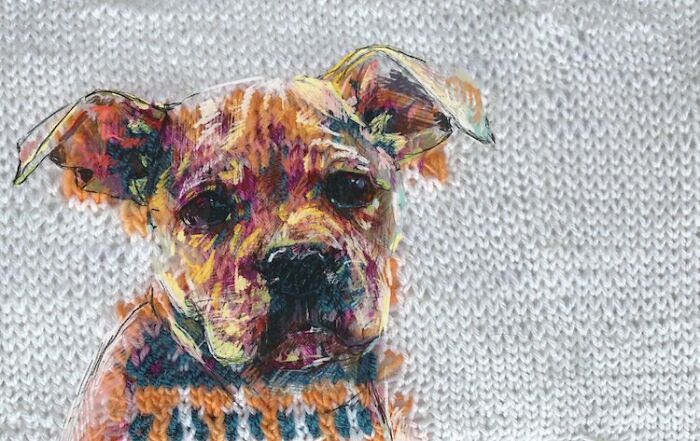 Wait, They Actually Turned Knitting Machines Into Portrait Art?!