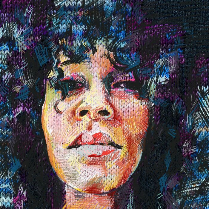Wait, They Actually Turned Knitting Machines Into Portrait Art?!