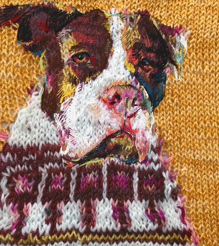 Wait, They Actually Turned Knitting Machines Into Portrait Art?!