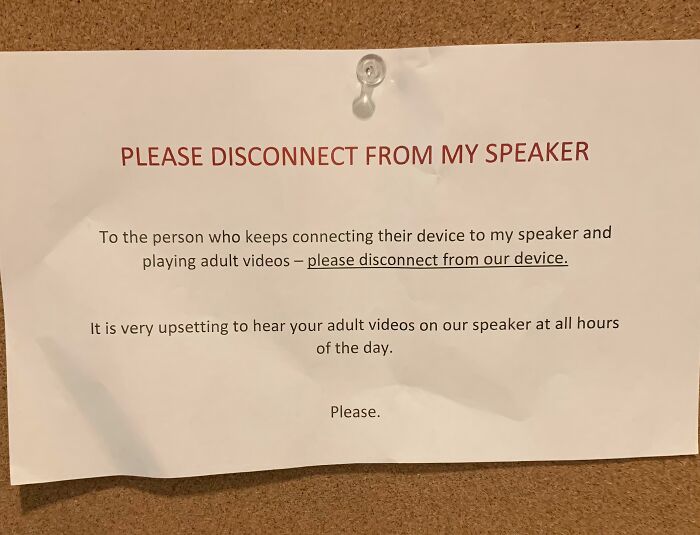 That ‘Please’ Note On My Sister’s Door? Totally Priceless