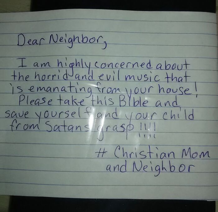This Was Waiting In My Mailbox From A Neighbor I Barely Know