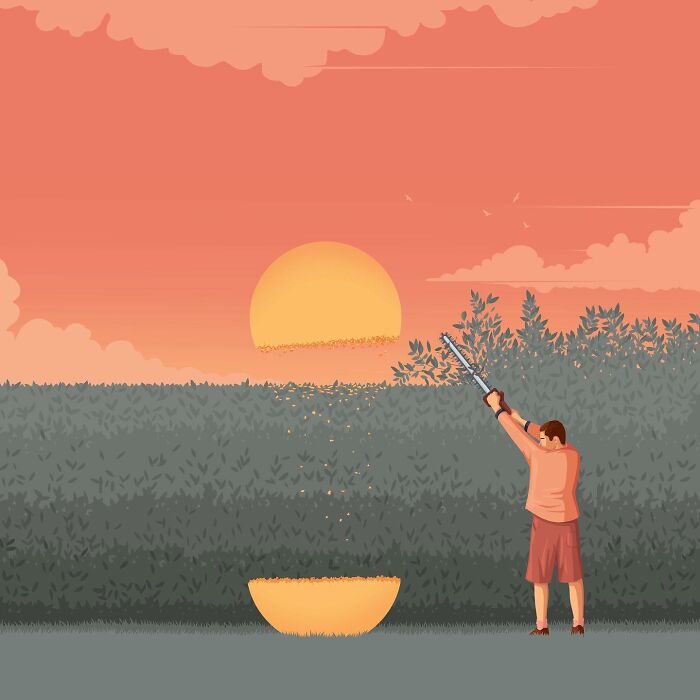 67 Illustrations That Make You Go “Hmm...” by Stephan Schmitz