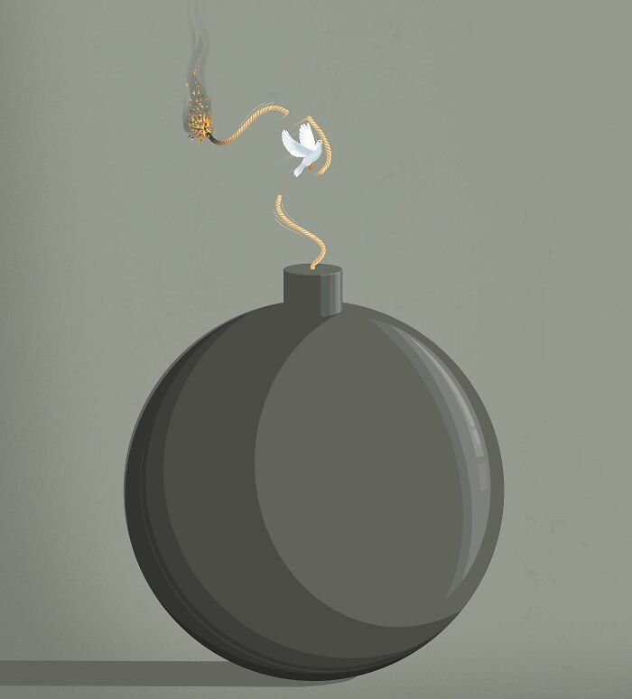 67 Illustrations That Make You Go “Hmm...” by Stephan Schmitz