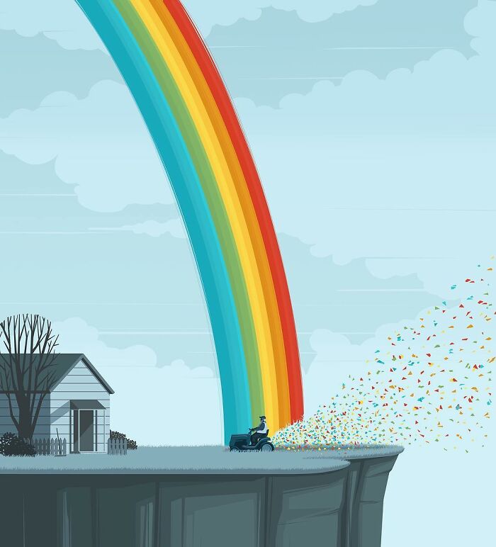 67 Illustrations That Make You Go “Hmm...” by Stephan Schmitz