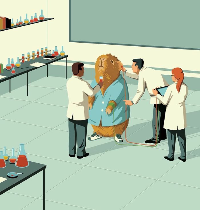 67 Illustrations That Make You Go “Hmm...” by Stephan Schmitz