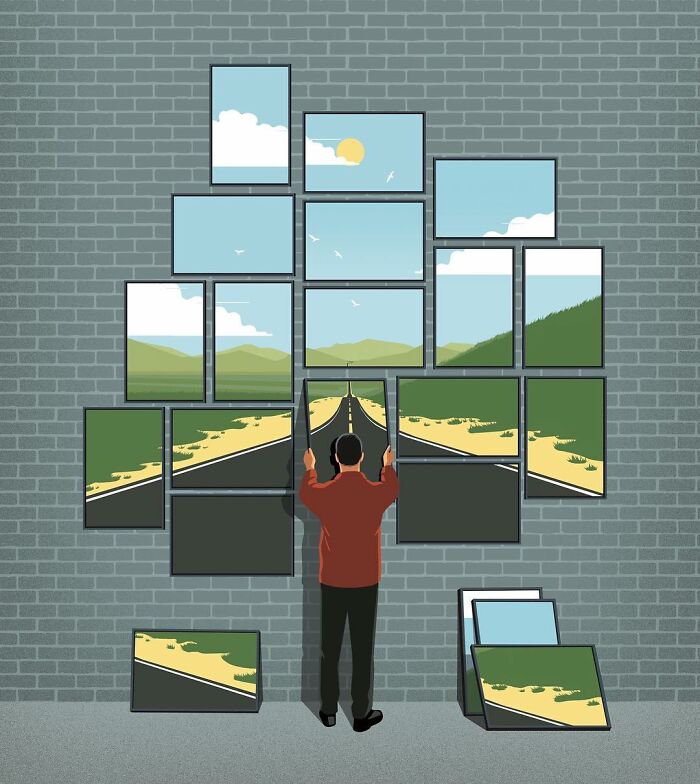 67 Illustrations That Make You Go “Hmm...” by Stephan Schmitz