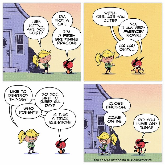 These Tiny Dragon Comics Are Basically Pure Joy