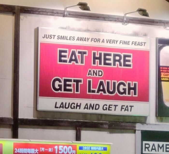 Japan’s English Fails That Are So Good They Deserve Applause