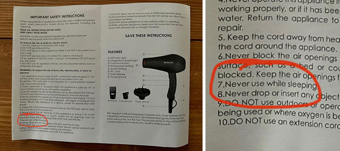 Wait, They Actually Put These Warning Labels on Stuff?!