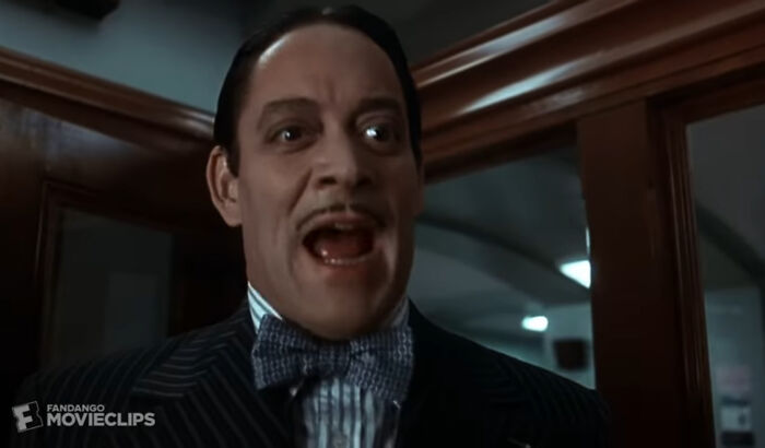 In Addams Family Values (1993), Mr. Addams Answers "It's An Addams" When Asked Baby's Gender, Because Of Course He Loves ‘Em Whatever!