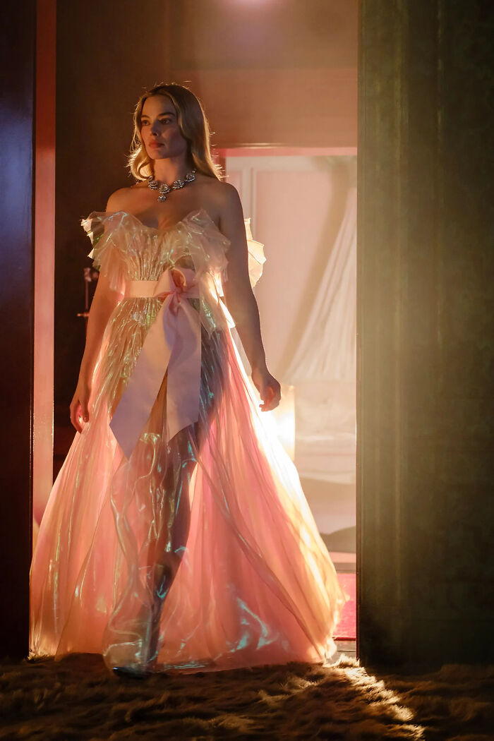 Wuthering Heights Set In 1800s Shows Someone Wearing A Cheap Plastic Dress. Oops!
