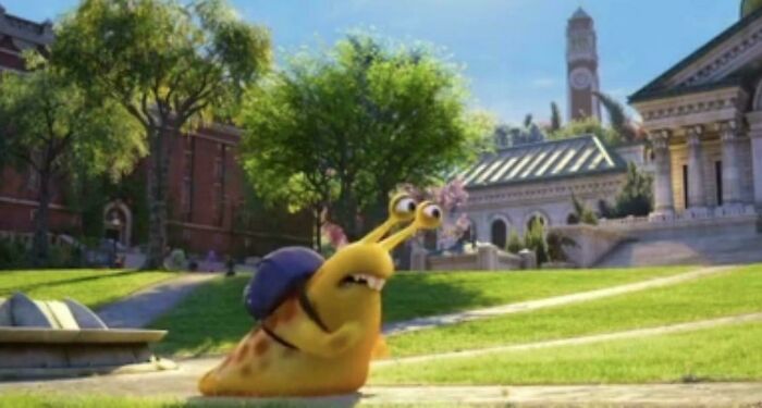 Monsters University (2013) Has A Student Who Can’t Get To Class. Um, Where’s The Wheelchair Ramp?