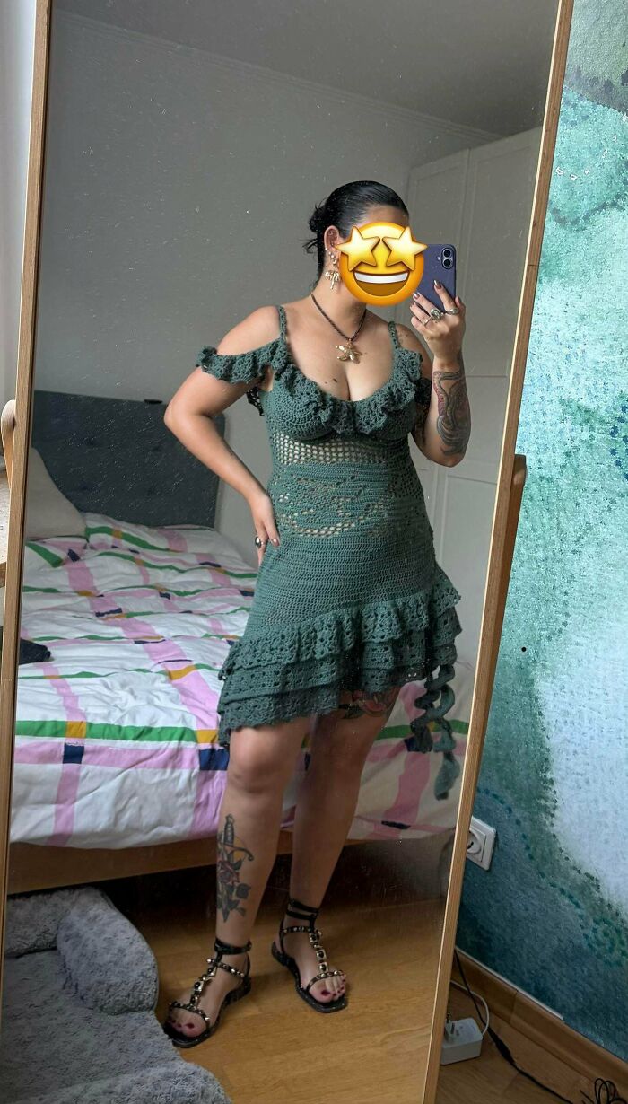 Rocking This Crochet Look And Loving It