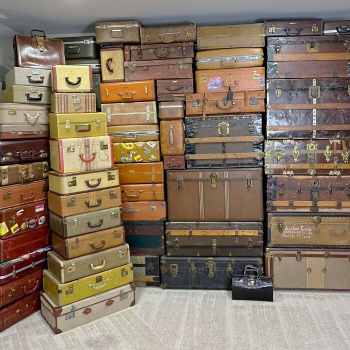 Old Trunks and Suitcases—Travel Time, Anyone?