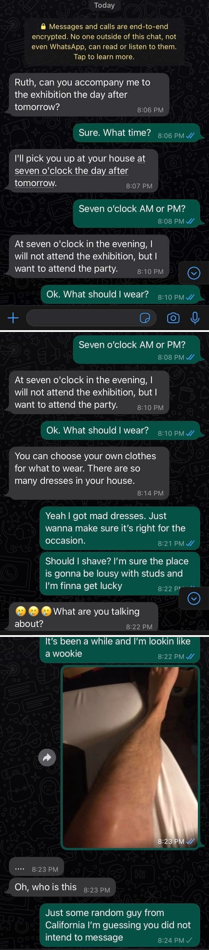 Oops, Sorry Ruth