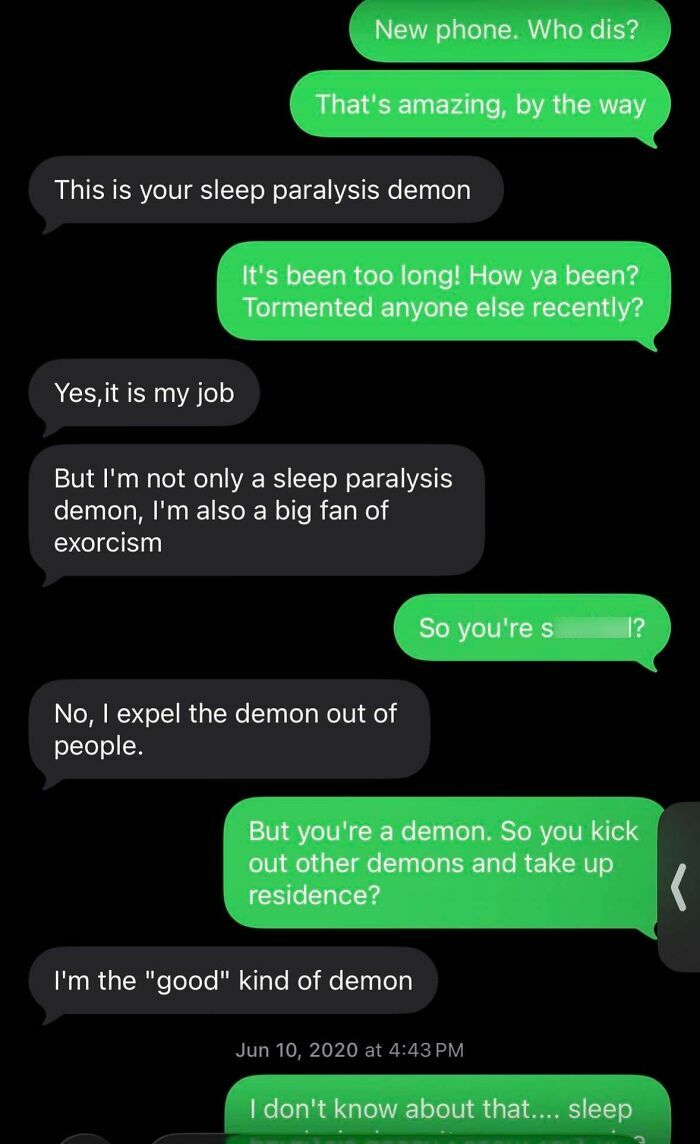 Demonic Wrong Number? What?!