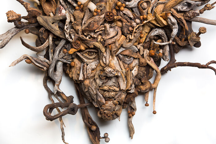 27 Wild Wood Sculptures That Look Like Faces Just Popped Out of Nature!