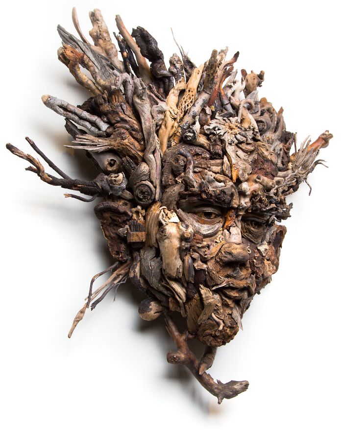 27 Wild Wood Sculptures That Look Like Faces Just Popped Out of Nature!
