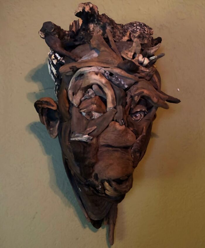 27 Wild Wood Sculptures That Look Like Faces Just Popped Out of Nature!