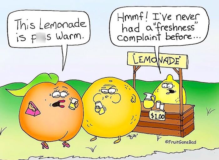 40 Fruit Comics That Are So Bad, They’re Actually Pure Comedy Gold
