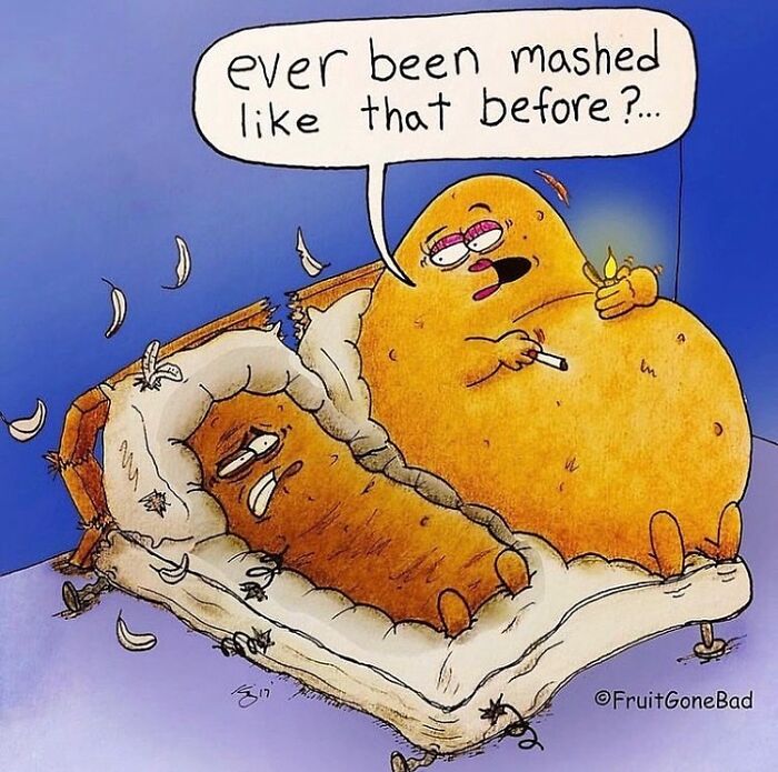 40 Fruit Comics That Are So Bad, They’re Actually Pure Comedy Gold