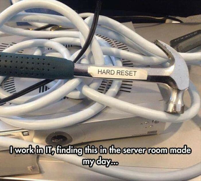 Who Thought This Belonged in a Server Room?