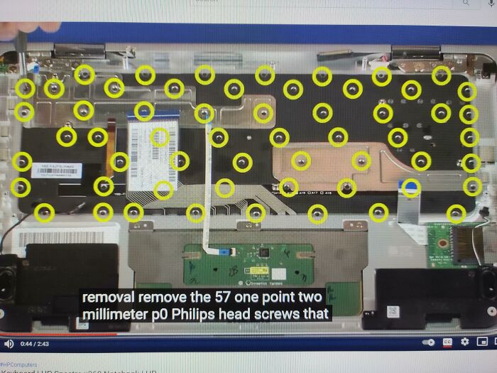 57 Screws Makes a Laptop Keyboard Super Stable. Seriously.