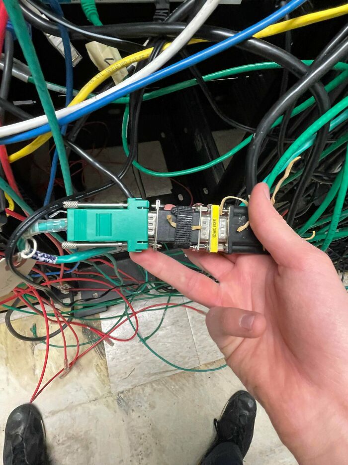 IT Internship Finds a Serial Problem