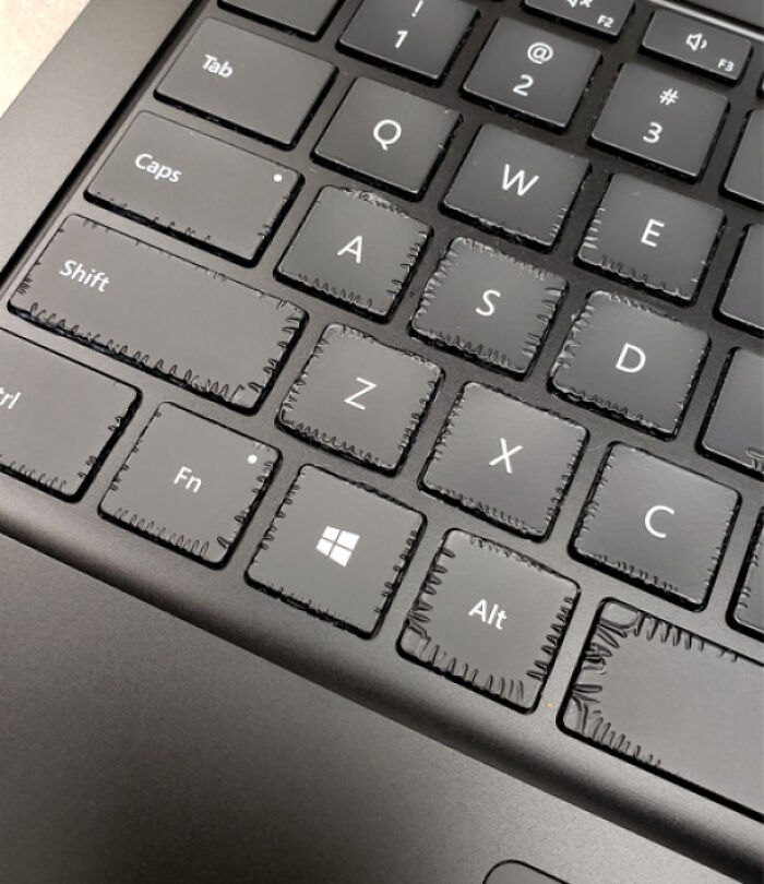 Laptop Gets Sanitized So Hard It’s Diseased