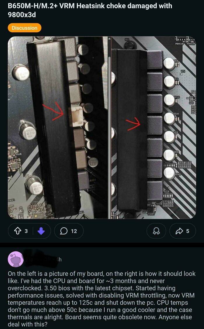 Disabling VRM Throttling Goes Wrong
