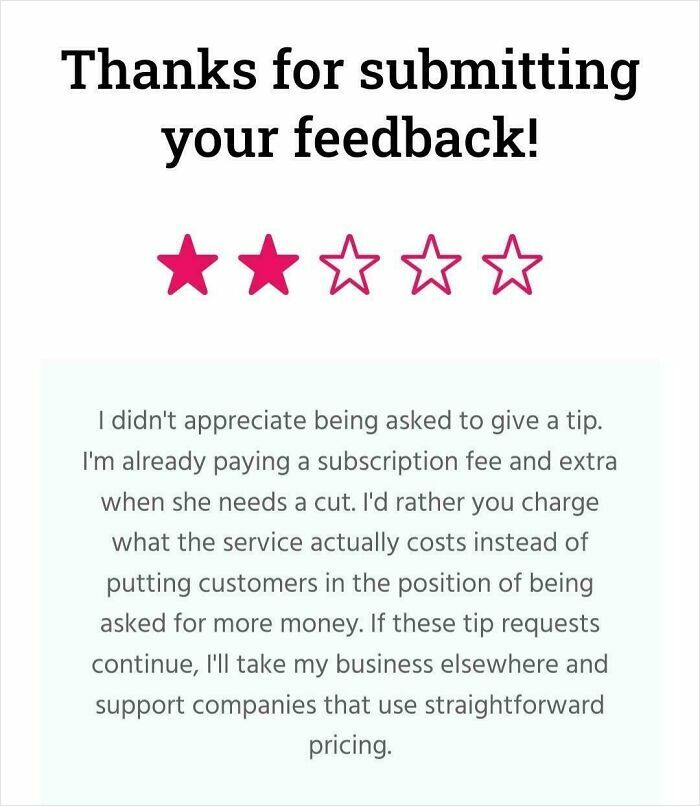 Pay for Dog Grooming, Then Get Asked for a Tip and a Rating