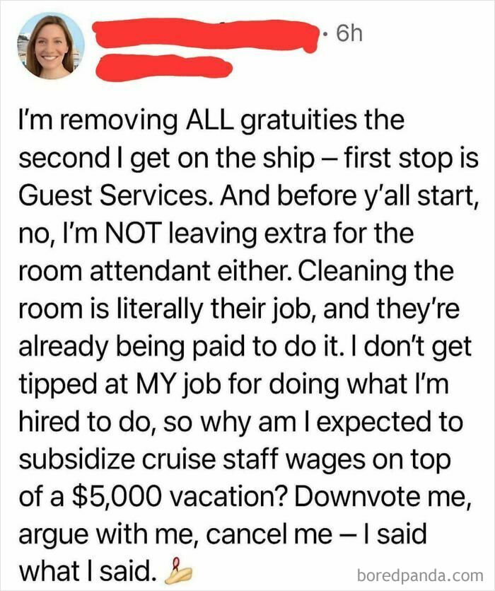 Cruise Life Hack: Always Remove That Auto Tip!