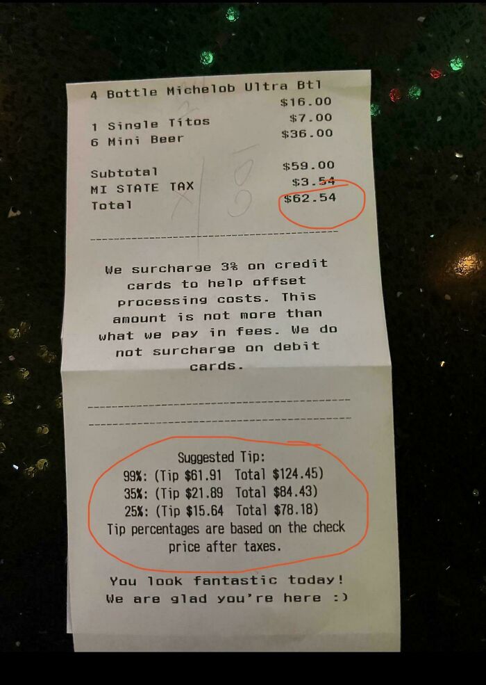 99% Tip Ask? After Tax? Yeah, No Thanks!