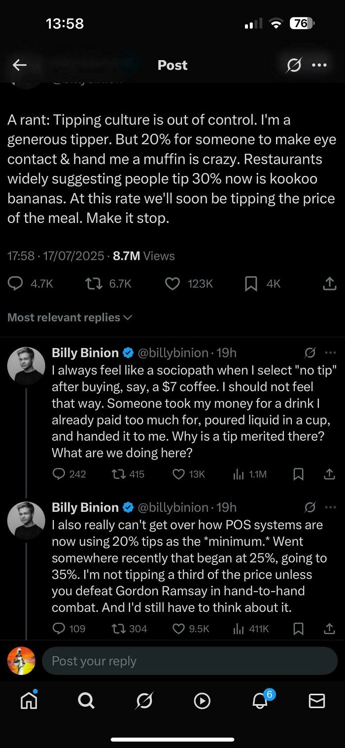The Replies to This Post? Totally Bonkers
