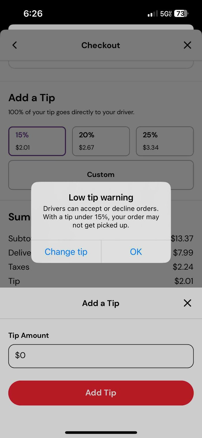 It’s Not a Tip, It’s a Bribe!