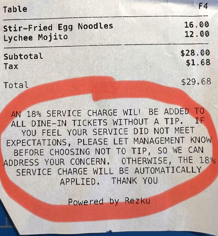 Must Always Read Every Last Detail on Your Receipt!