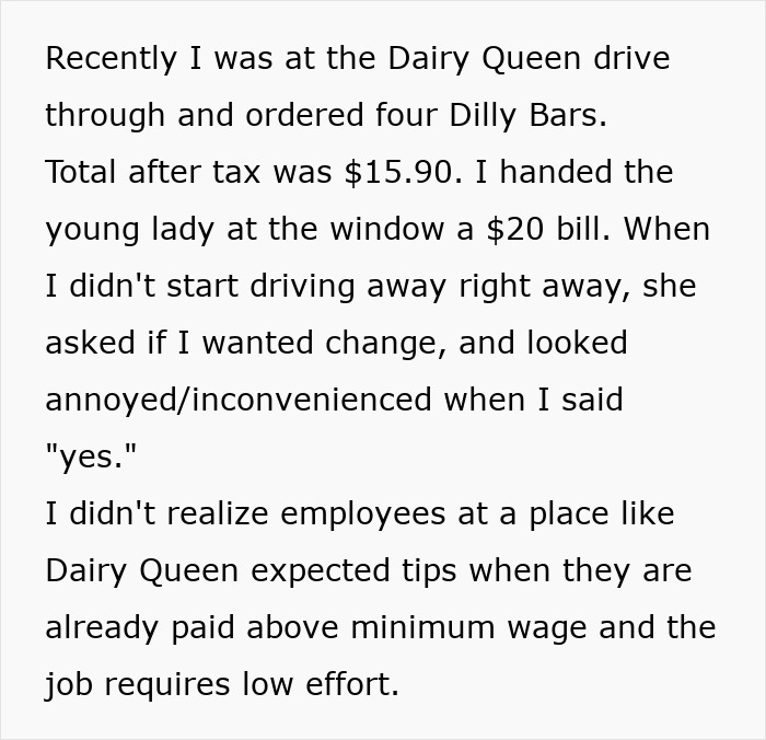 Not Tipping 25% for Unboxing Ice Cream? Same.