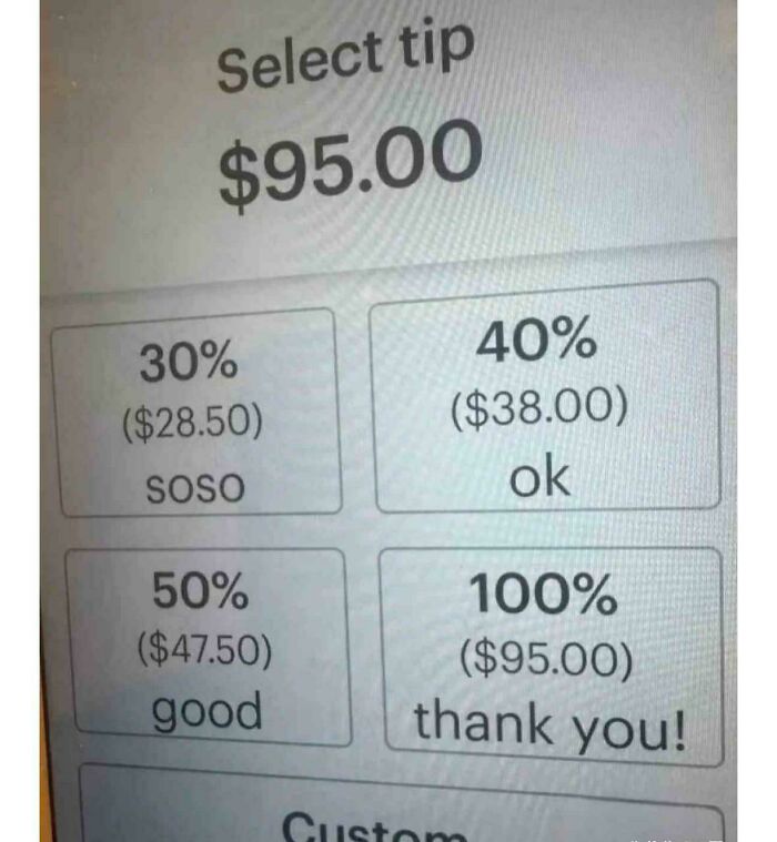 30% Tip? That’s Just So-So Tipping LOL