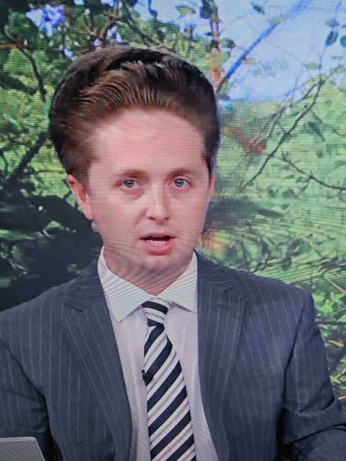 Local Newsman’s Hair Needs a Rescue