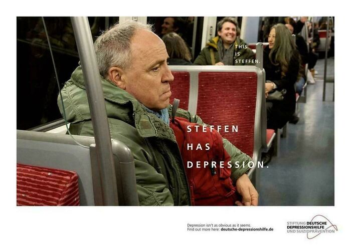 This Depression Awareness Ad? Look Closer...