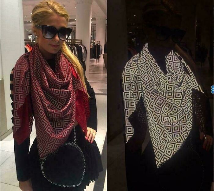 Anti-Paparazzi Scarves That Say 'No Photos!'