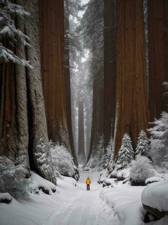 Sequoia National Park’s Trees? Like, What Even? Gigantic!