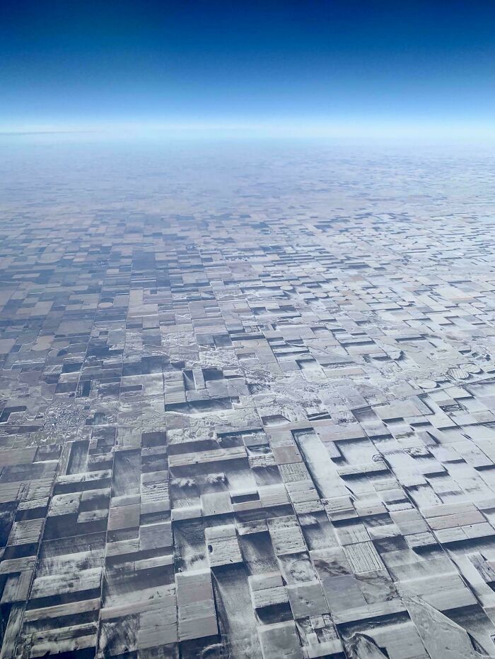 Is This Super Flat Farmland or Cubist Art?