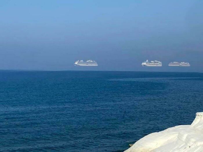 Flying Cruise Ships? Yep, That’s a Mirage!