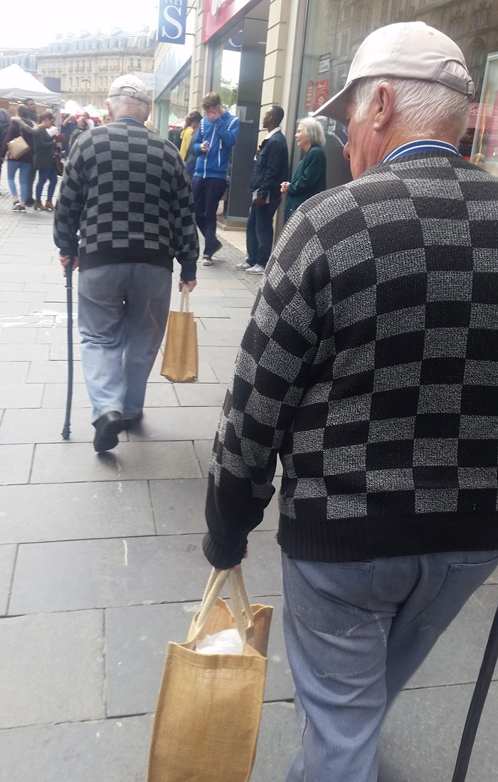 Spotted a Real Glitch in the Matrix Today