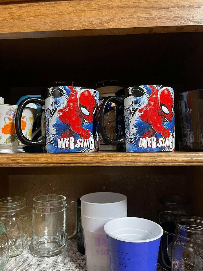 Moved Houses and Now There Are Two Spider-Man Mugs?!
