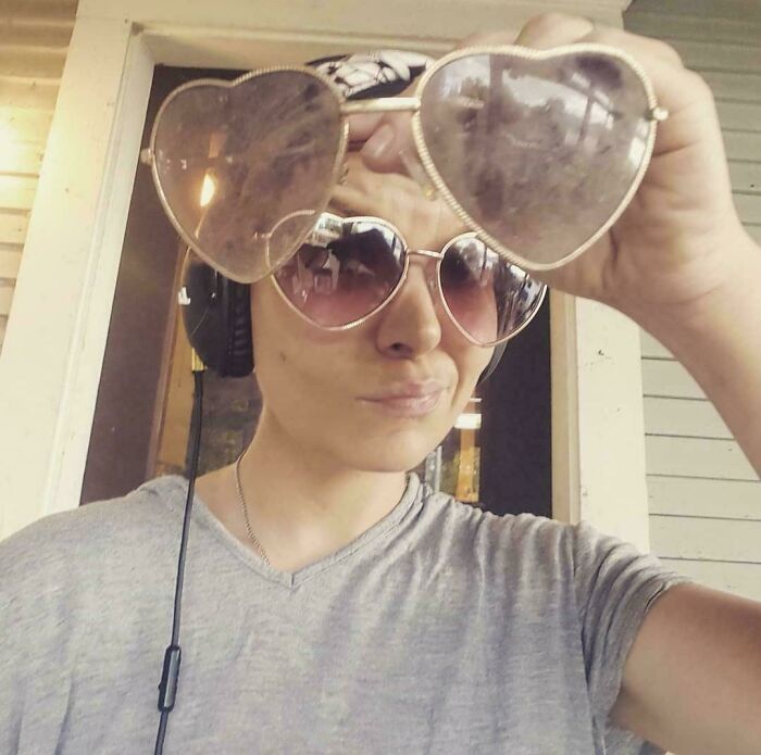 Found a Duplicate Pair of Sunglasses Buried Outside